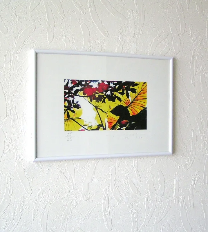 沖縄本島/北部ヤンバルの森/a 23/04 （デジタル絵画）