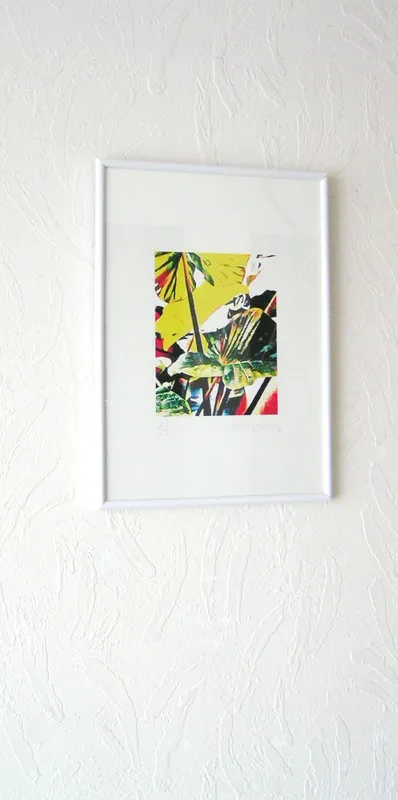 沖縄本島/北部ヤンバルの森/b 23/04 （デジタル絵画）