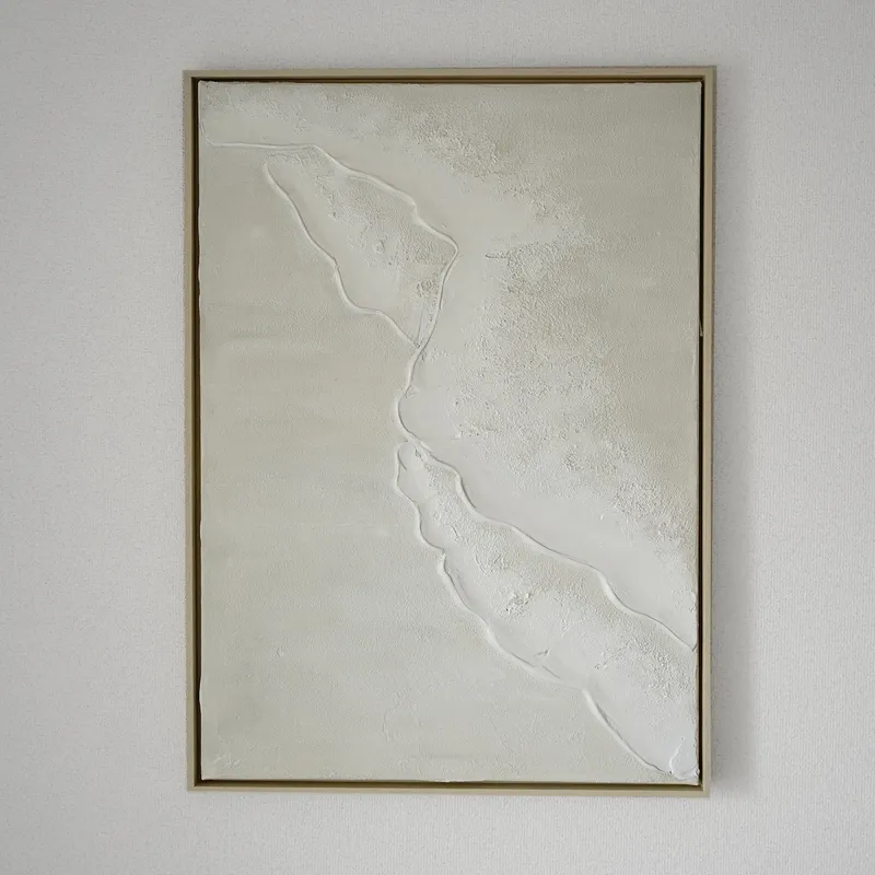 【Beach -soak-】50×70cm 海の絵 slider-0