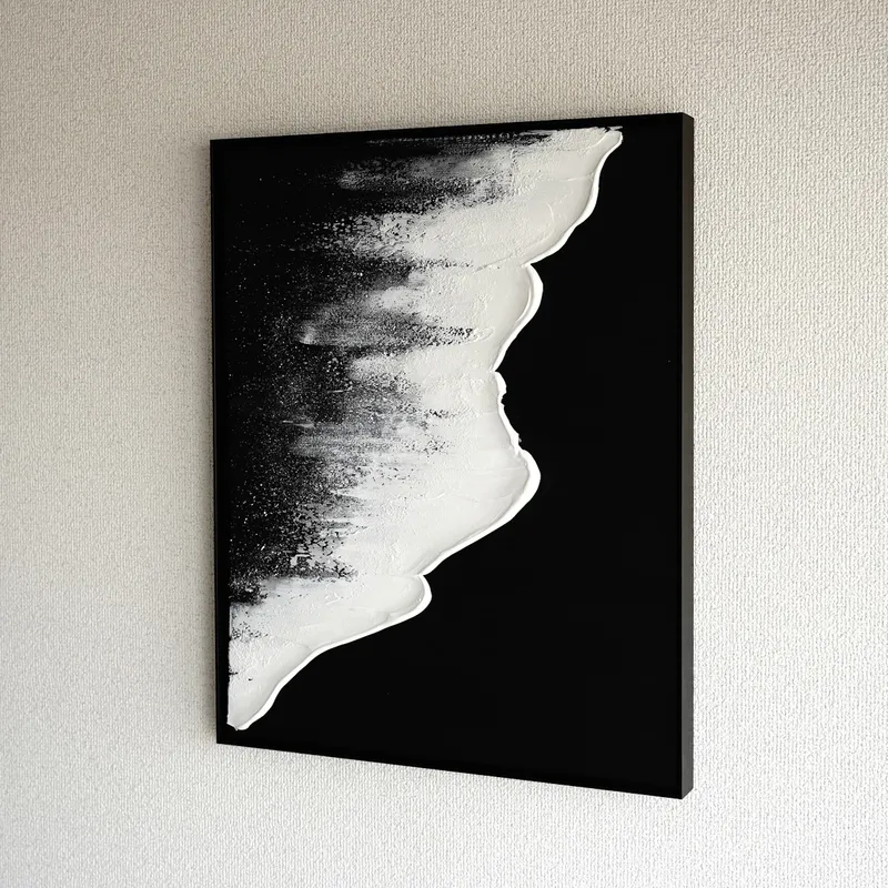 【Beach-50×40cm】black slider-0