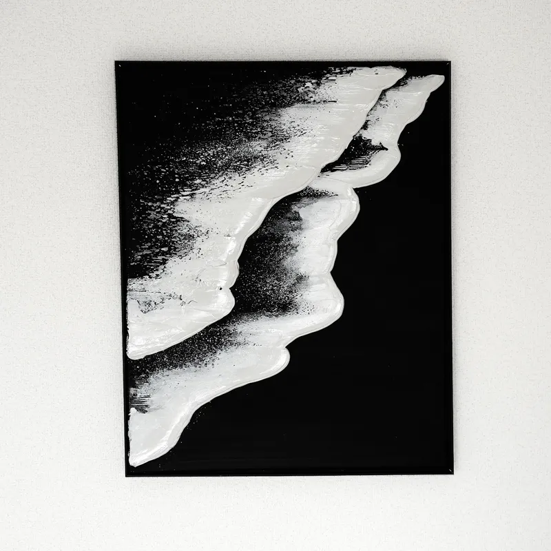 50×40cm Beach 海の絵