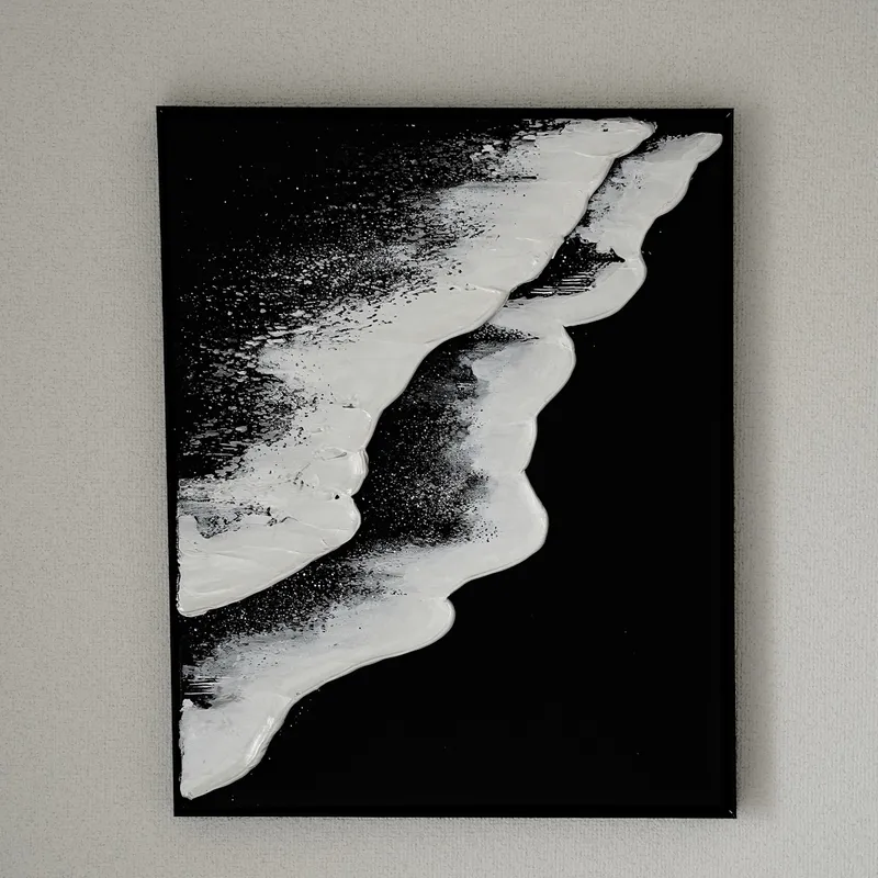 50×40cm Beach 海の絵