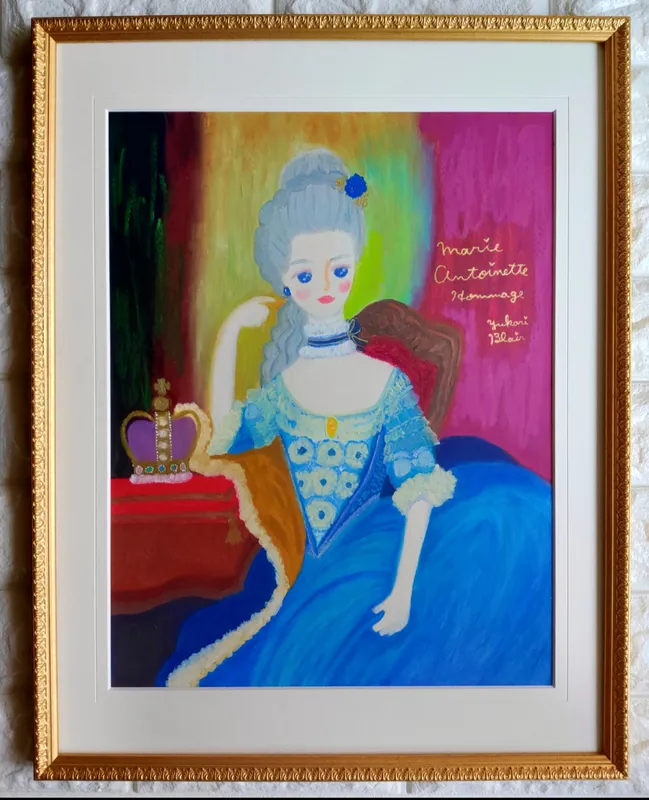 オマージュ作品 オーストリア大公女時代のマリーアントワネット