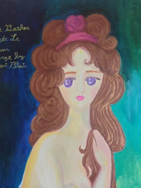 オマージュ作品 The bather