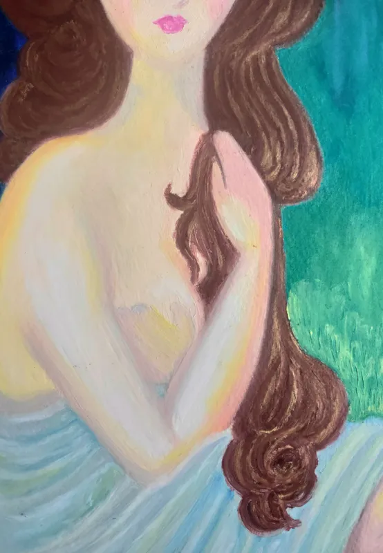 オマージュ作品 The bather
