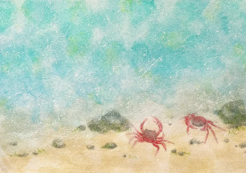 水辺のひと時