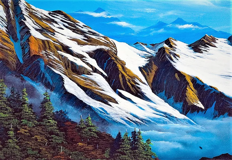 雪山と雲海 slider-0