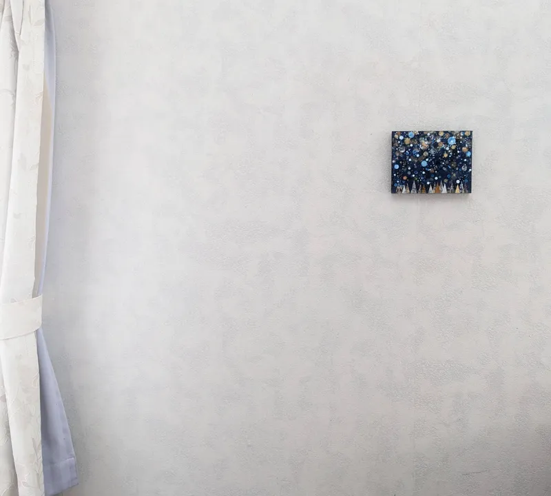 雪の森F0号(アクリル原画) slider-4
