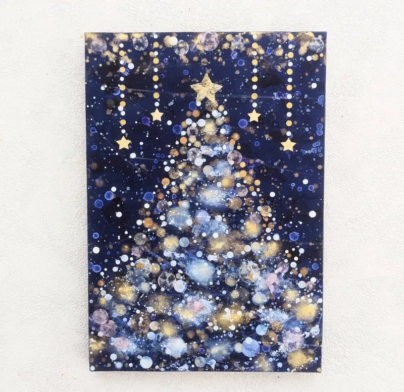 クリスマスツリー　聖夜　P5号