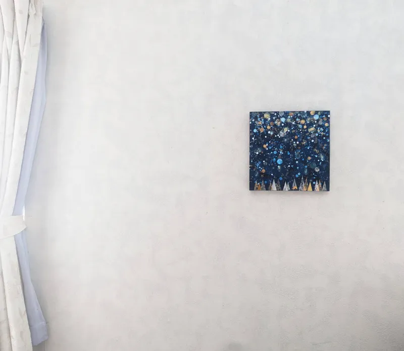 雪の森S3号(アクリル原画) slider-1
