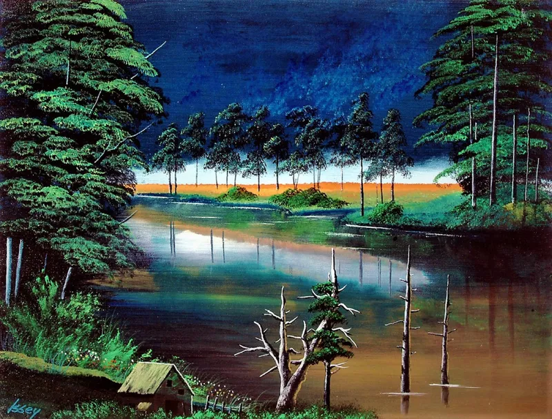 沼の景色２