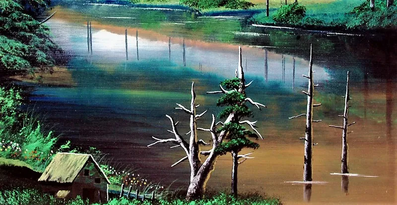 沼の景色２