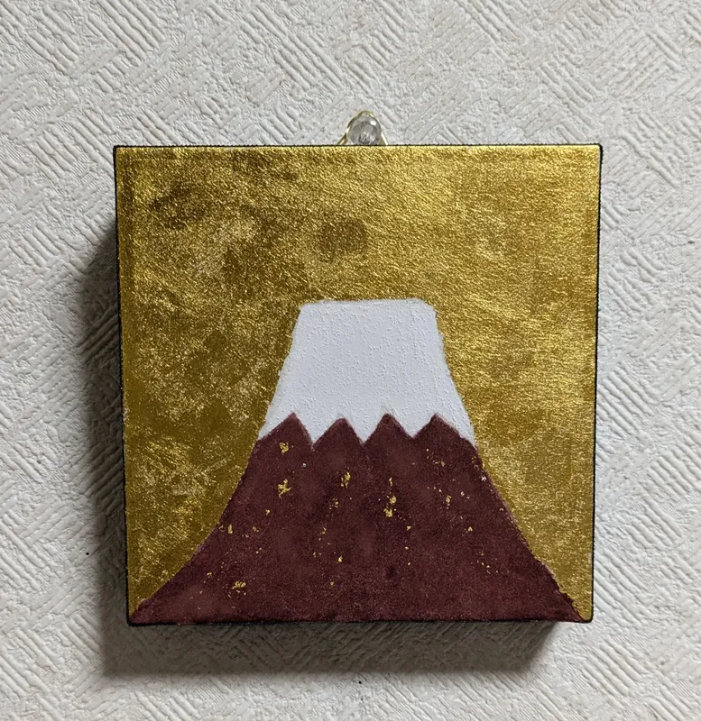 地球からの贈り物「赤いろ富士山」