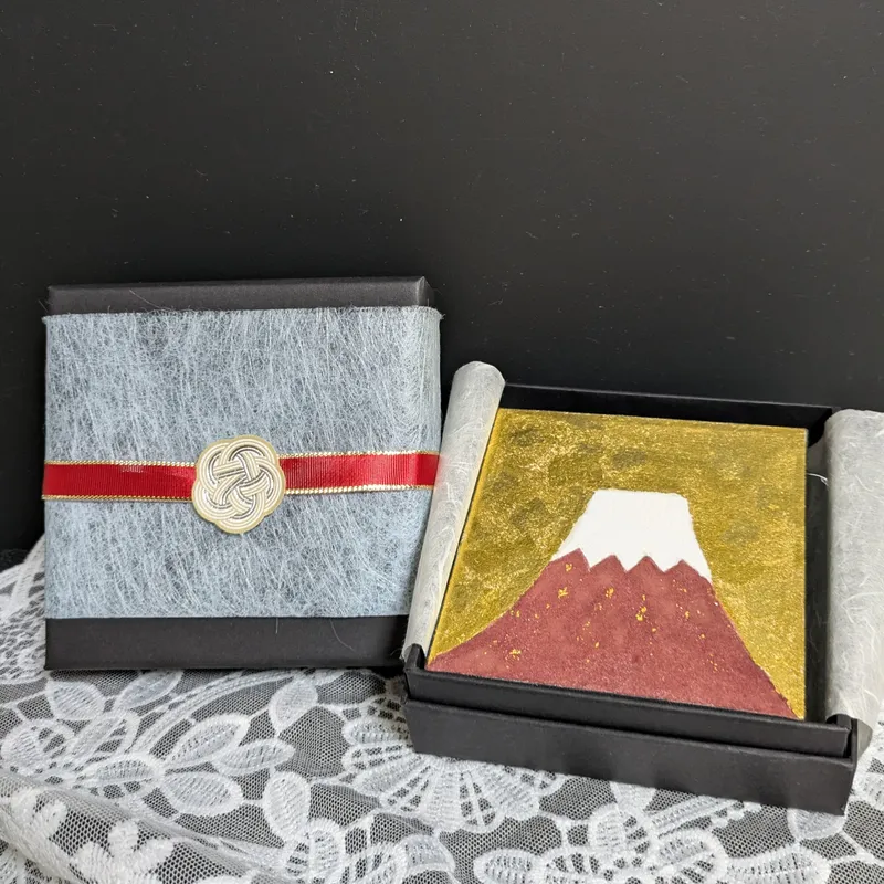 地球からの贈り物「赤いろ富士山」