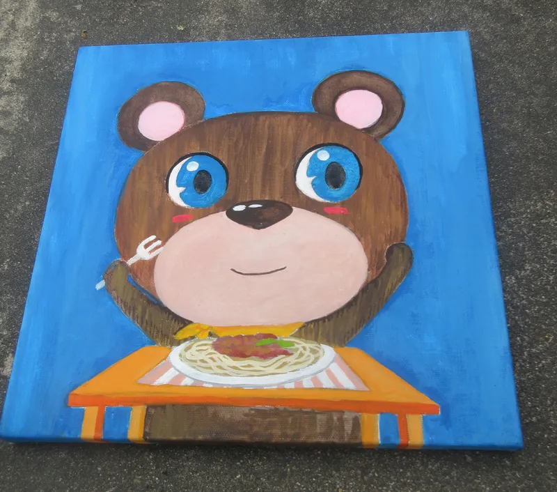 クマのお食事