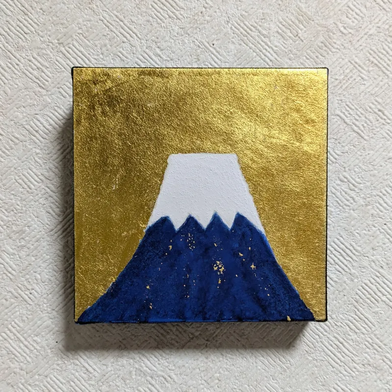 地球からの贈り物「青いろ富士山」