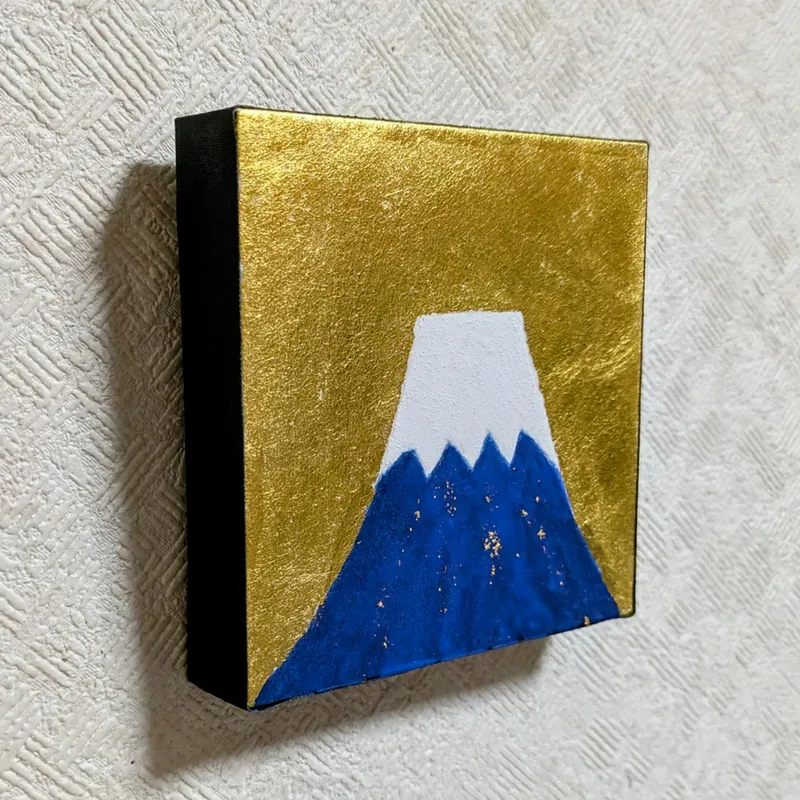 地球からの贈り物「青いろ富士山」