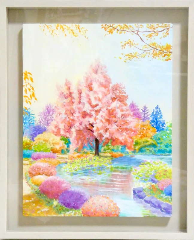 色彩の森　大きな木
