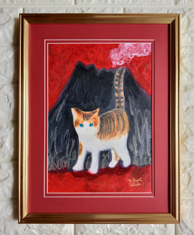 Volcano and Cat 〜桜島と猫