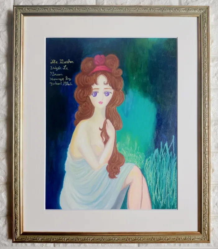 オマージュ作品 The bather