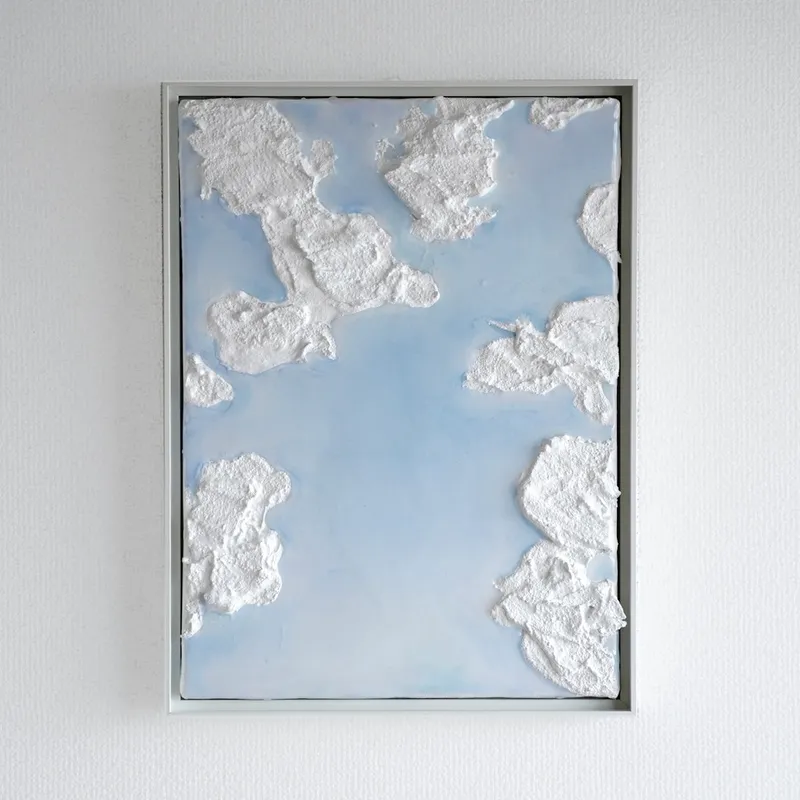 【空の絵】Blue sky 34×25cm