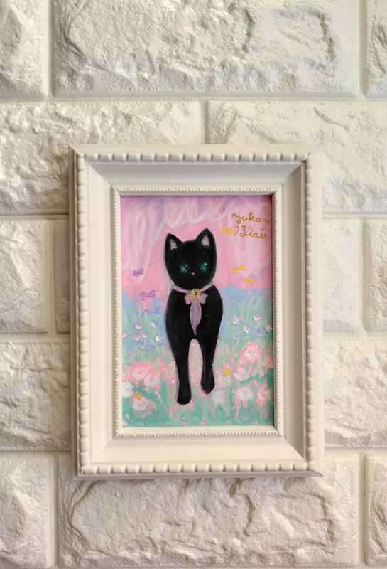 ちょうちょとリボンと黒猫さん
