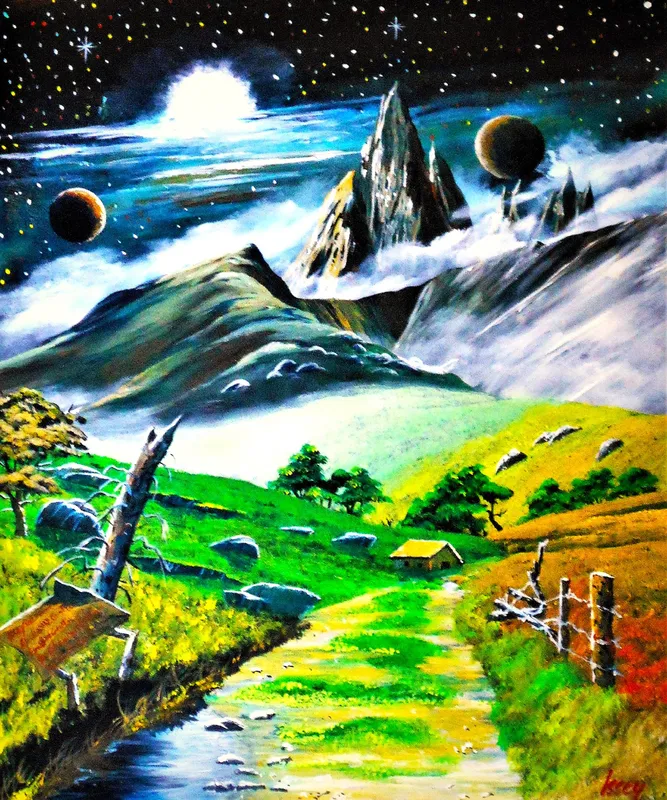 天空の鋭鋒・壊れた柵