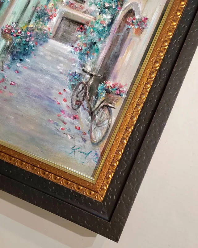 ワイン畑へ続く路