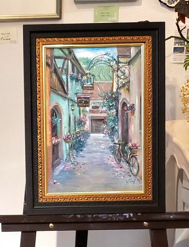 ワイン畑へ続く路