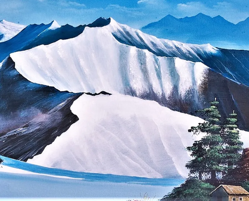 静かな雪山 slider-0