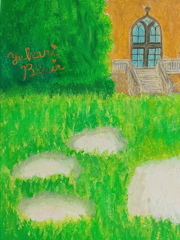 草をはむコッツウォルズの羊さん