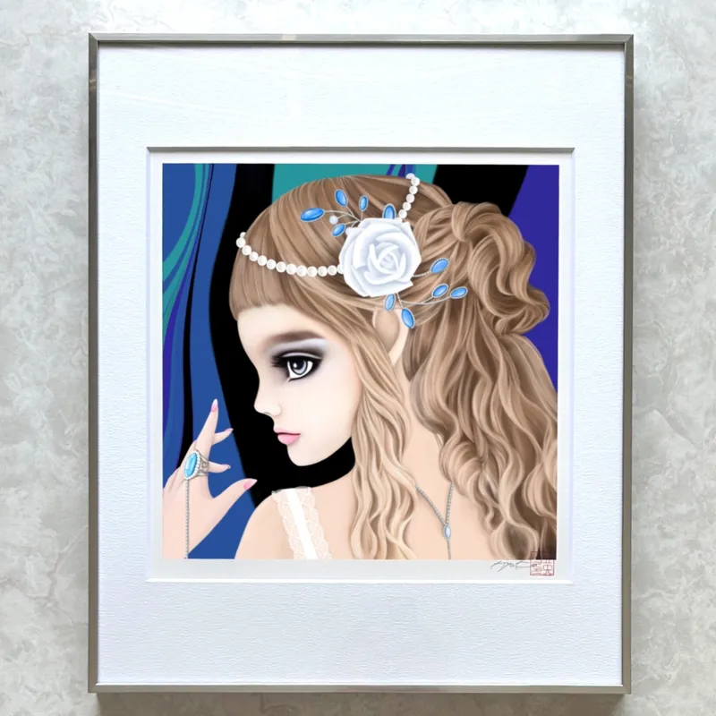 王女　蒼い指輪