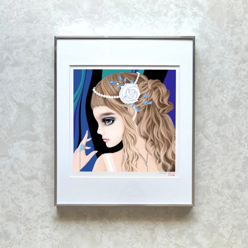 王女　蒼い指輪