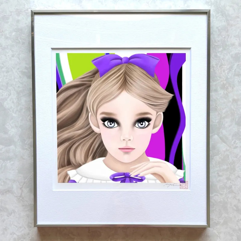 紫のポニーテール slider-0