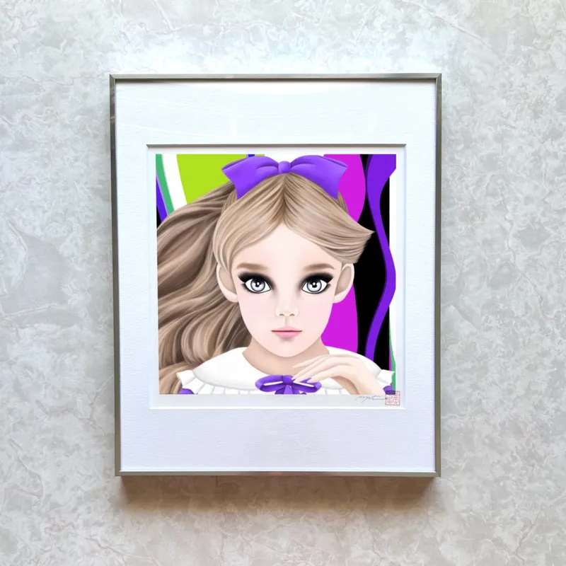 紫のポニーテール slider-1