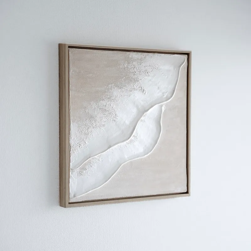 【Beach 41×41cm】グレージュ