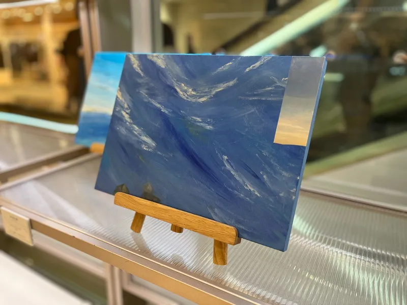 嵐から晴天に変わる空_神戸to沖縄