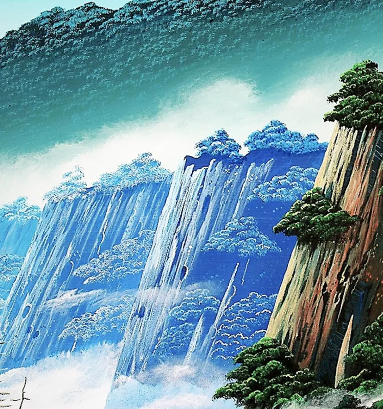 幻想山岳風景４