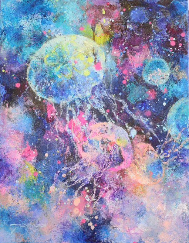 漂う銀河<クラゲ>