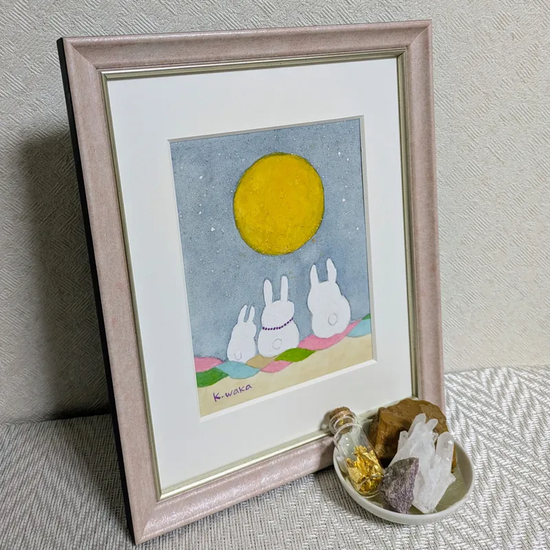 お月見うさぎ