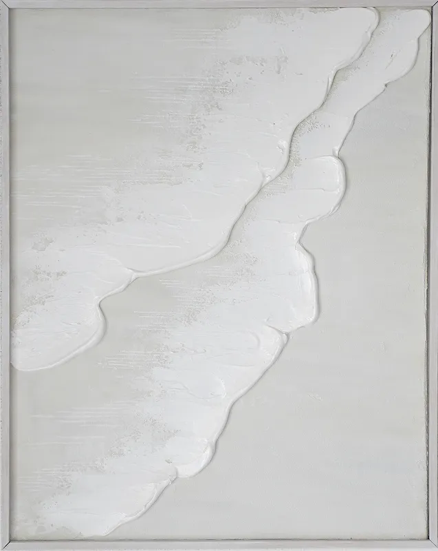 【Beach-growth-】51×41cm ミルクティー