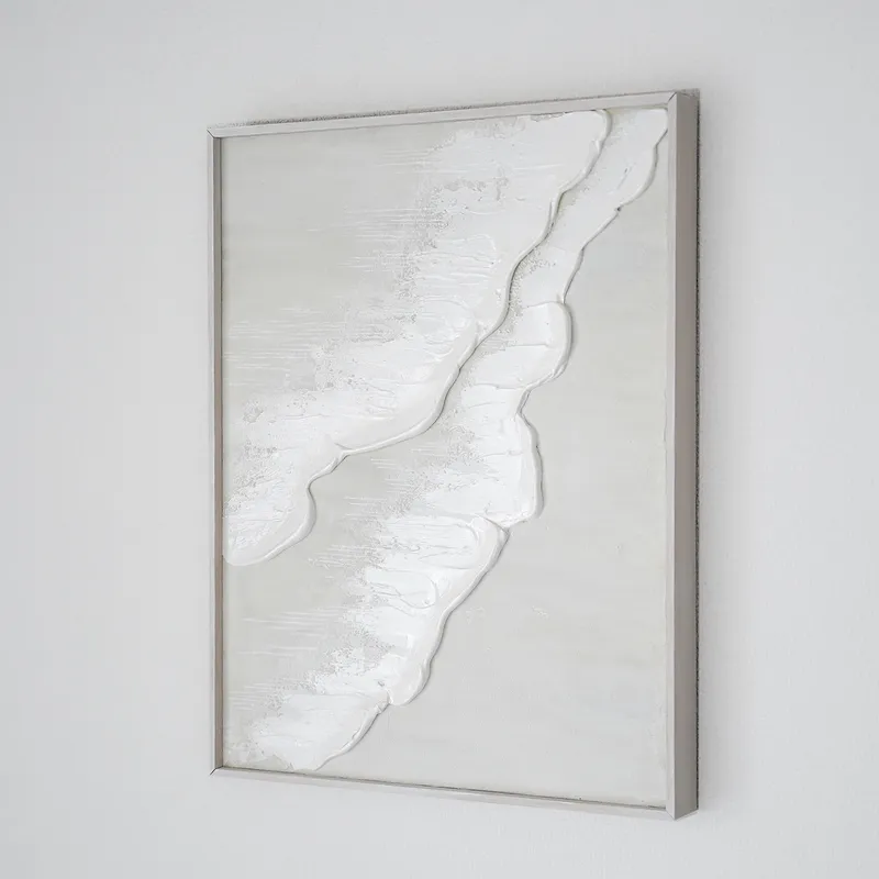 【Beach-growth-】51×41cm ミルクティー