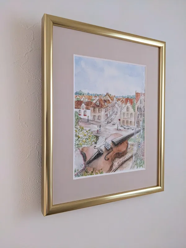 ブルージュの窓辺から