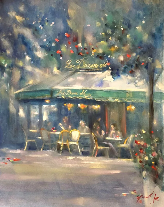 木漏れ日のカフェテラス