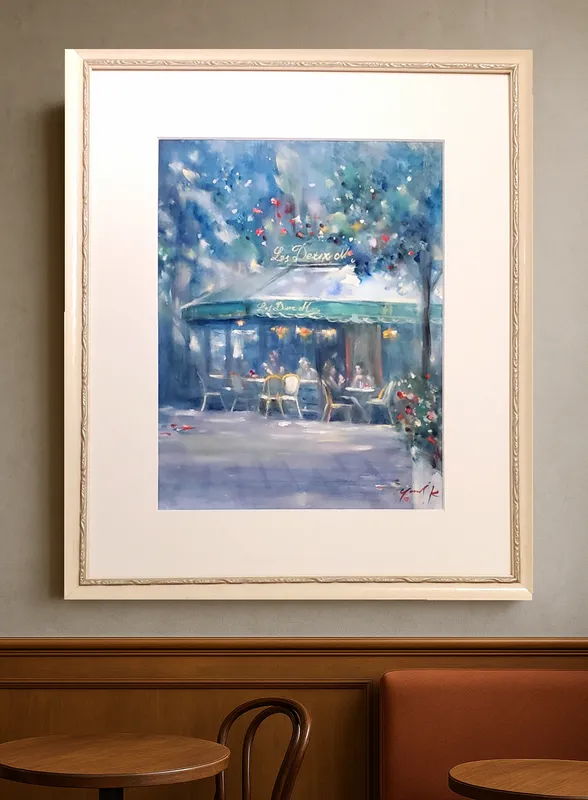 木漏れ日のカフェテラス