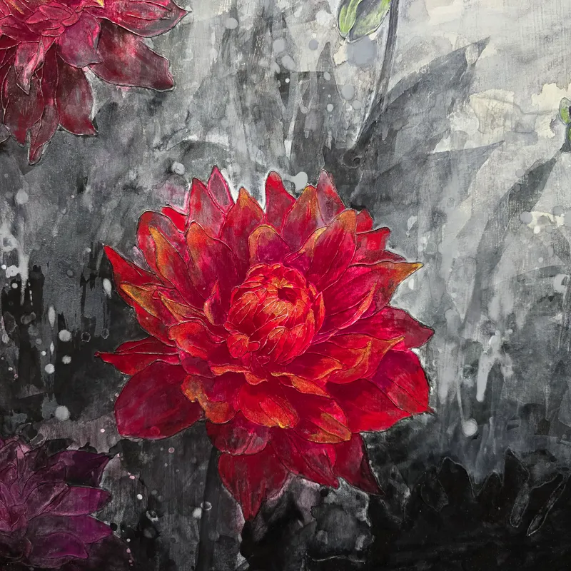 Dahlia (red position)