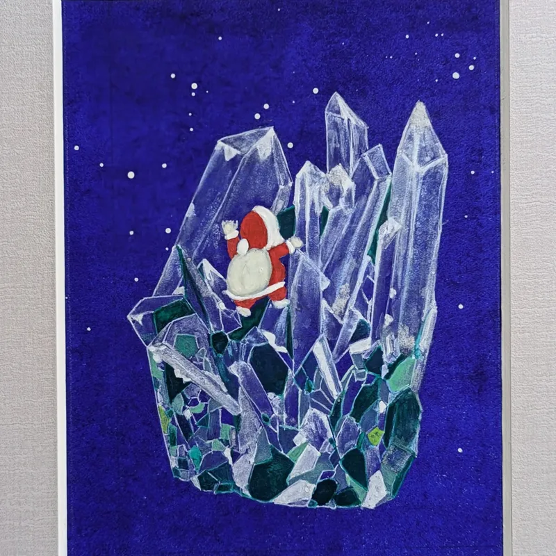 サンタさんの山登り