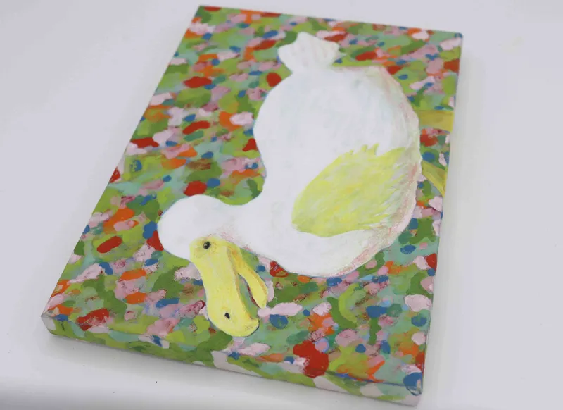 ドードーに似た白い鳥さん