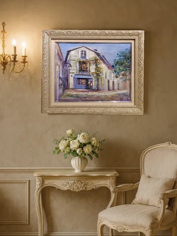 黄花藤の咲くお店