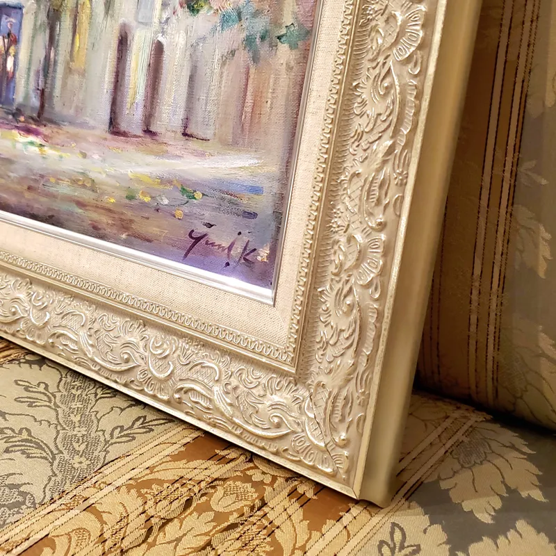 黄花藤の咲くお店